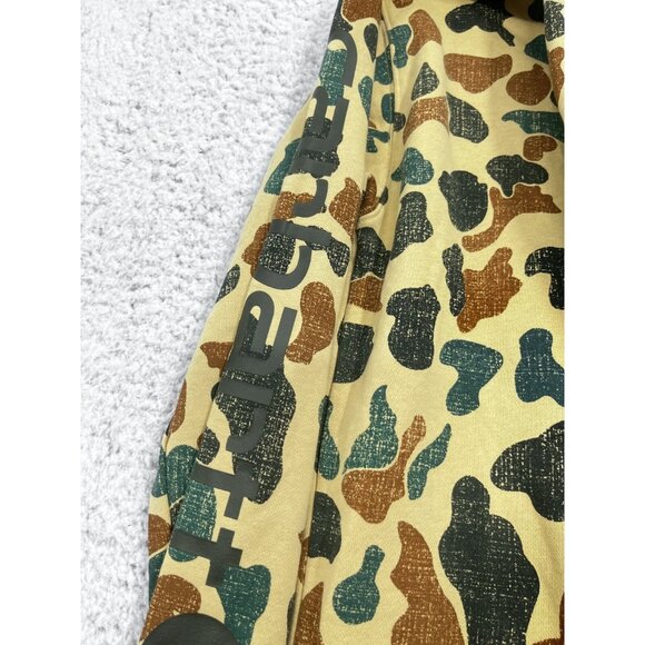 Boys Carhartt Yellow Camouflage Hoodie Pullover Sweatshirt Size L 14-16 - Picture 12 of 12